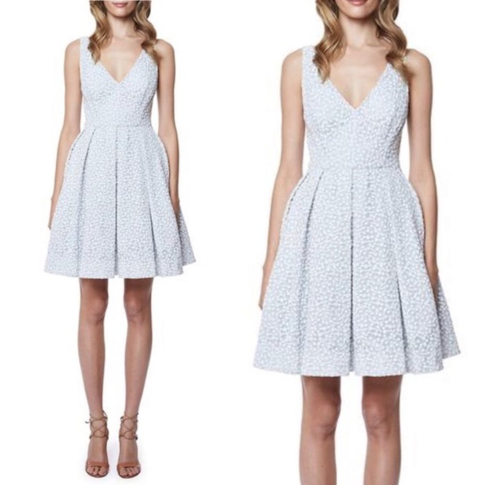 Erin Fetherston Coco Fit & Flare Dress Blue